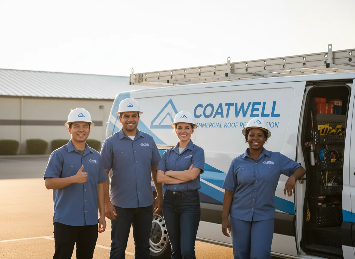 Commercial roof coating company in Hoyt, KS